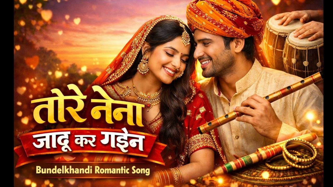 तोरे नैना जादू कर गइन 💕 | बुंदेलखंडी रोमांटिक गीत | Superhit Desi Love Song 2026