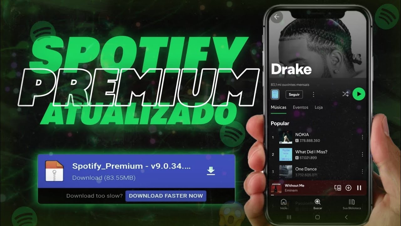 😱SAIU! NOVO SPOTIFY PREMIUM APK 2025 (FUNCIONANDO OFFLINE) ATUALIZADO!! (REVIEW)