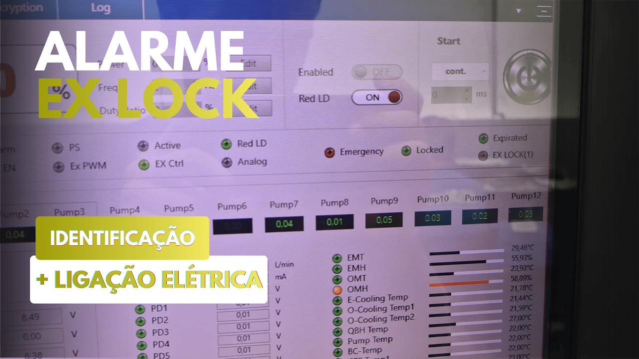 Como Resolver o Erro Ex Lock no Laser de Fibra Max Photonics MFSC 1000W ~ 3000W