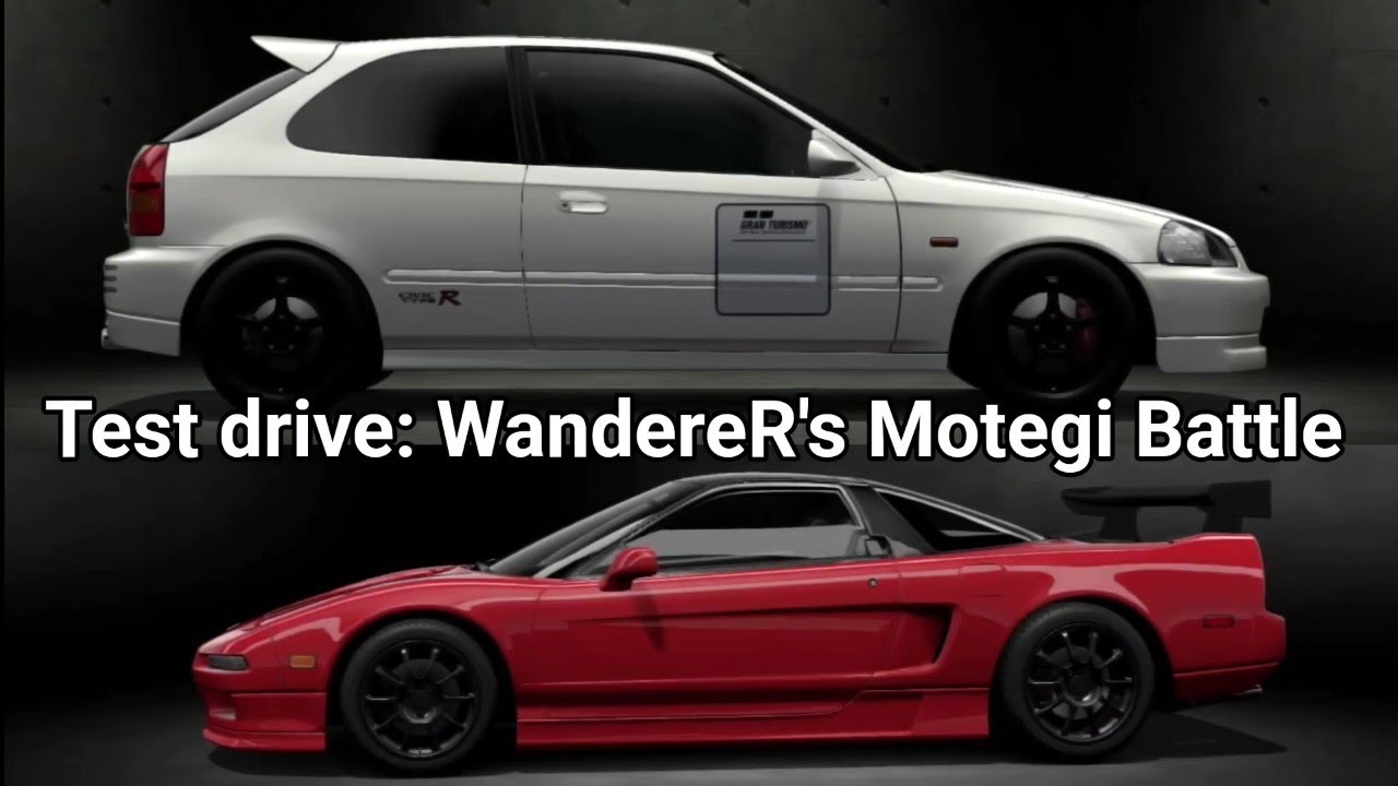 [GT6]Road Car VS Track Car! - EK9 Civic/NSX at Twin Ring Motegi @wanderertang 