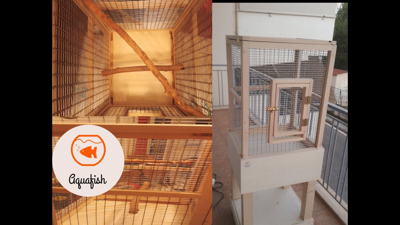 Κατασκευή κλουβιού για παπαγάλο cockatiel (Μέρος 1/3)