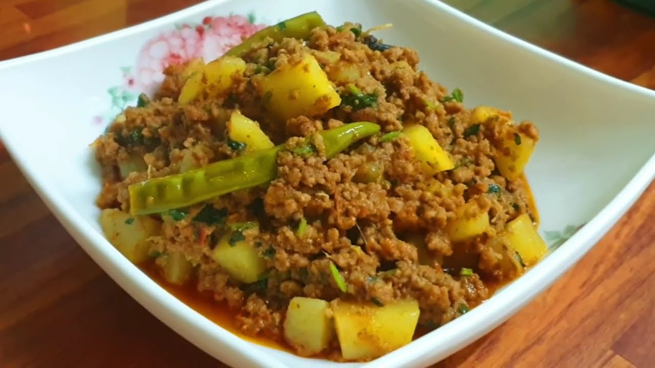 Aloo Keema | Aloo Keema Recipe | How to make Aloo Keema