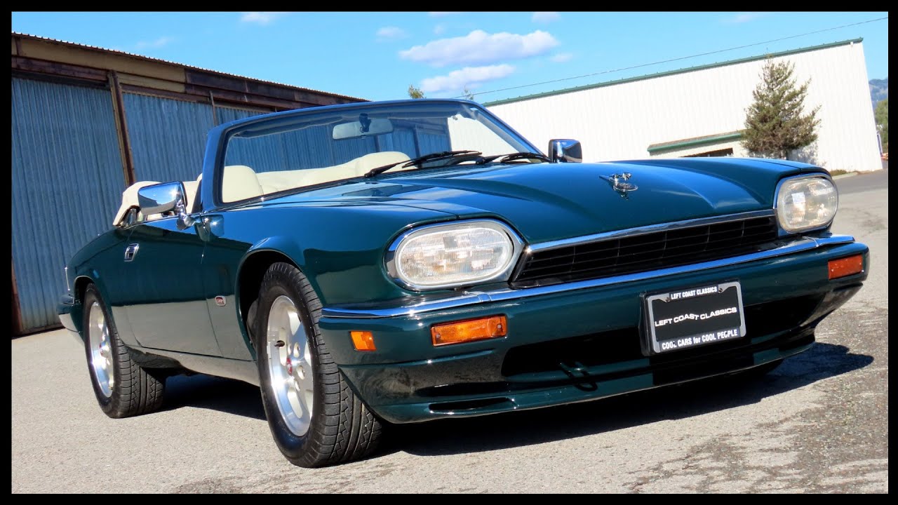 1995 Jaguar XJS Convertible in British Racing Green