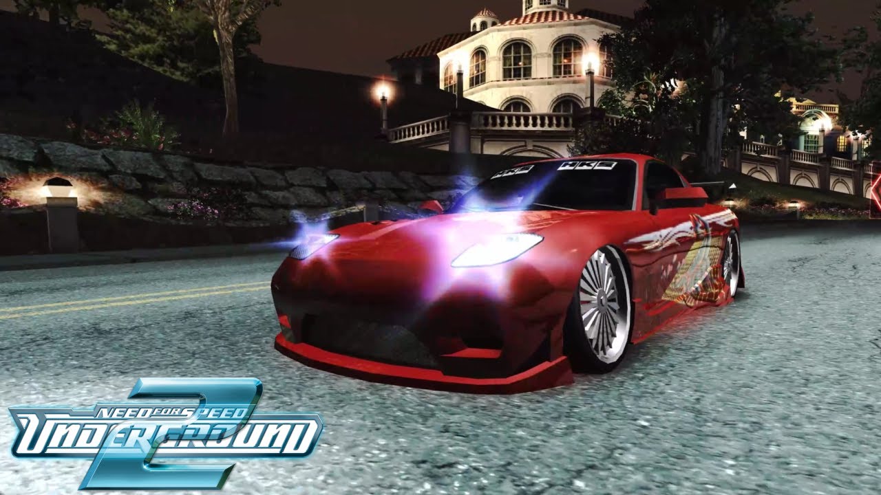 NFS Underground 2 - Mazda RX7 - Car Showcase