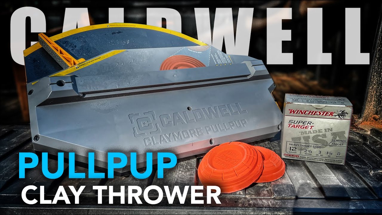 Лучший ручной метатель глиняных тарелок — Caldwell PullPup