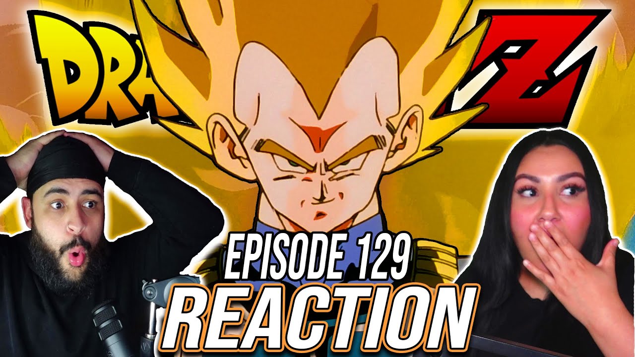 Girlfriend's EPIC Reaction To VEGETA BECOMING A SUPER SAIYAN FOR THE FIRST TIME! DBZ Episode 129