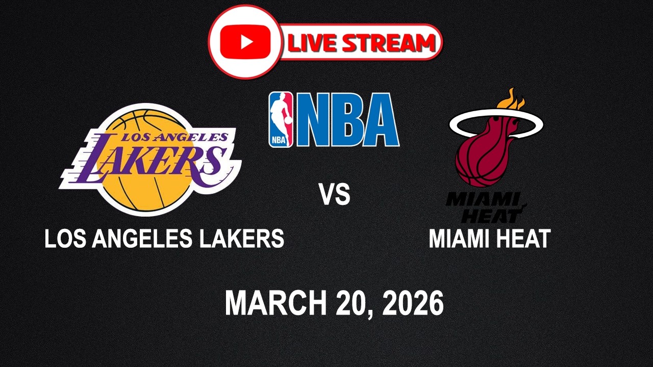 NBA LIVE! LAKERS vs MIAMI HEAT | NBA REGULAR SEASON | March 20, 2026 | NBA2K24 Simulation Only