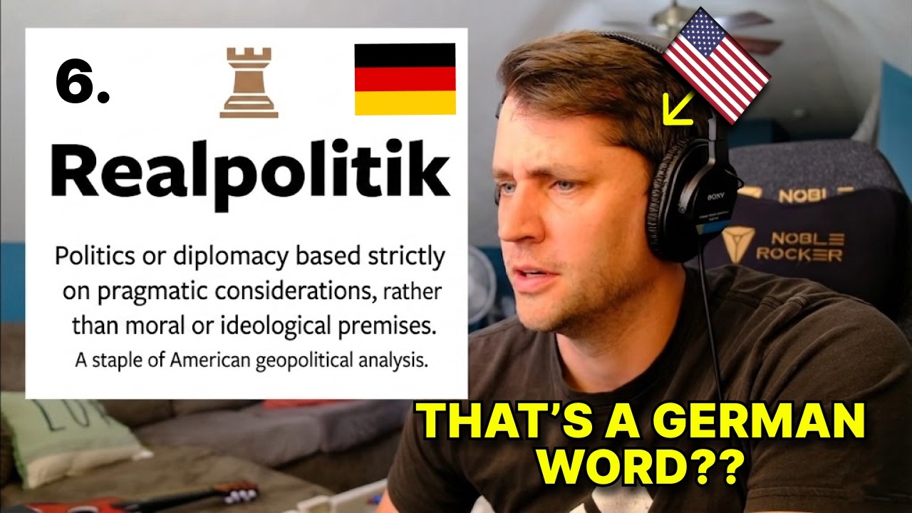 American reacts to 12 Obscure German Words that Americans Use