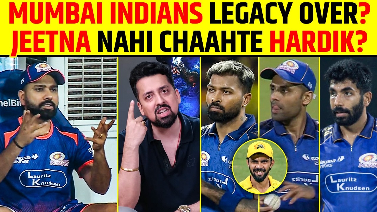 Mumbai Indians' legacy over? | Jeetna nahi chahte Hardik? CSK thrash MI in a one-sided clash #ipl