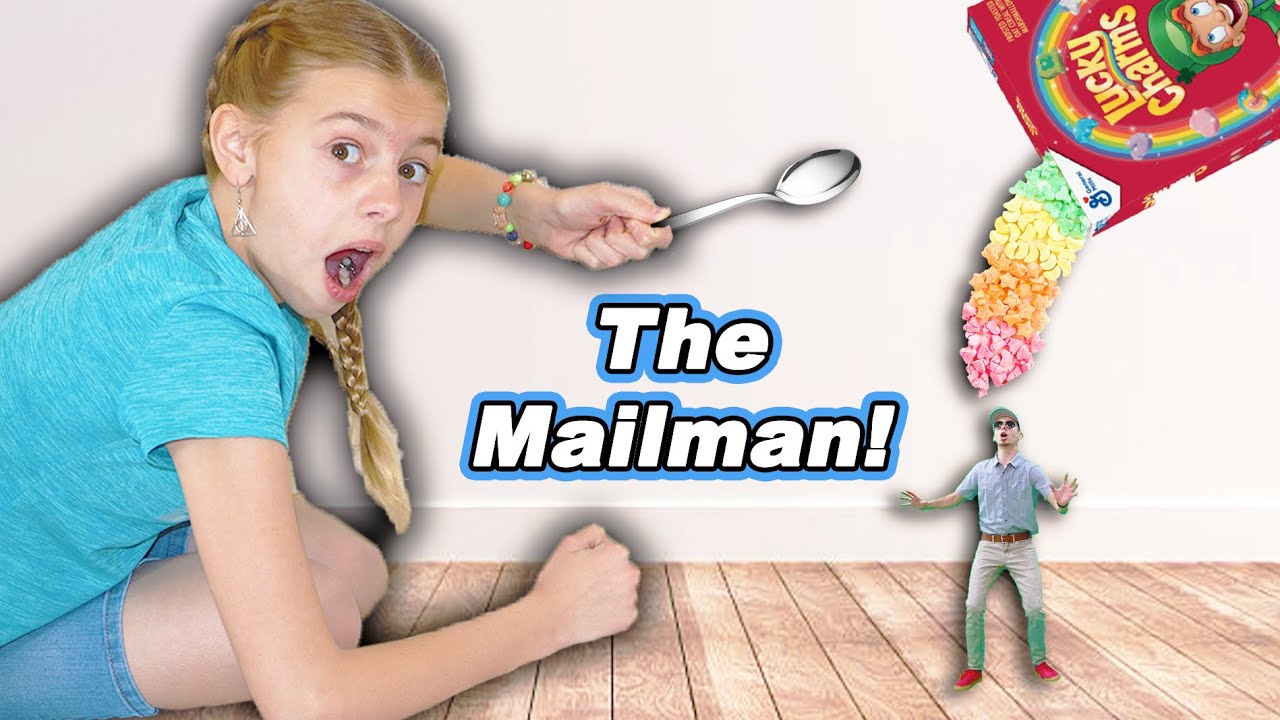 Finding The Mailman! TINY Hide And Seek!