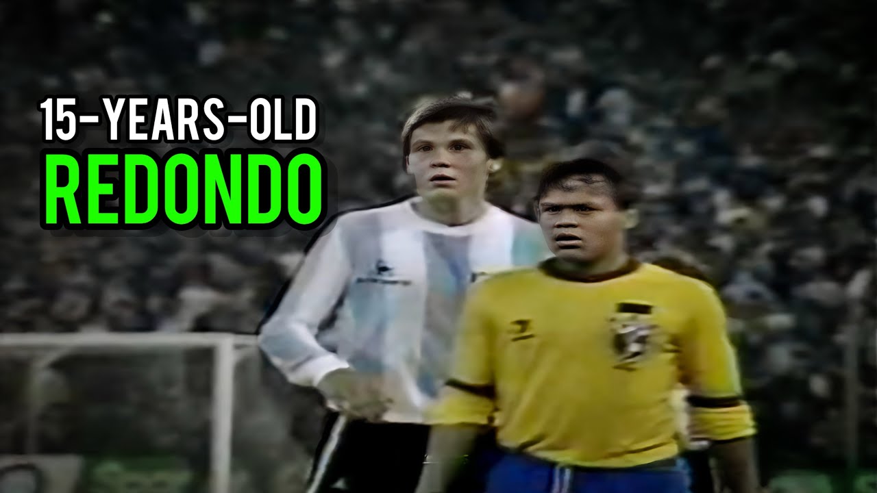 RARE footage of 15 years old Fernando Redondo in U16 Copa America 1985