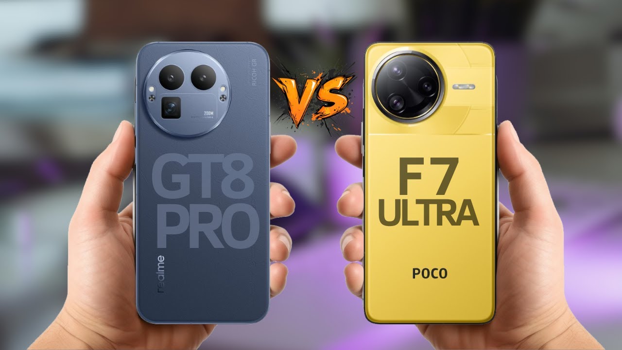 Realme GT 8 Pro vs POCO F7 Ultra Which one is the BEST? (Comparison)