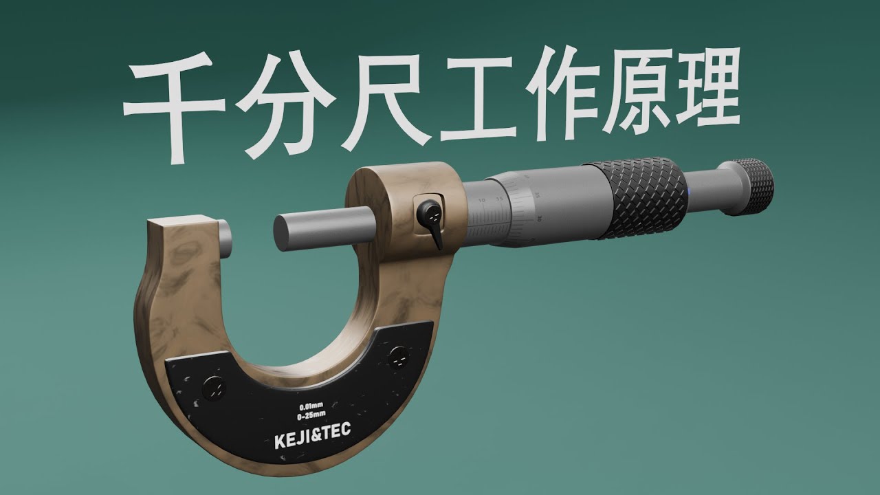 千分尺的工作原理