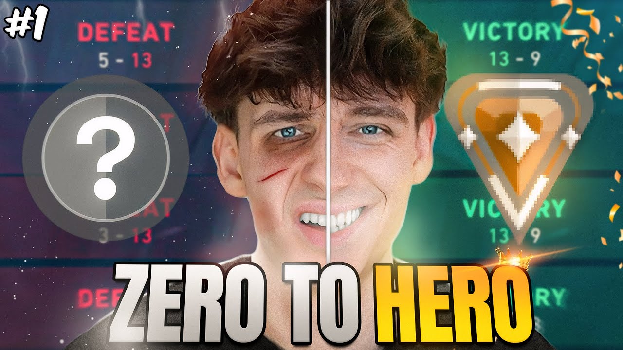 Neuer Account, 24h Grind – Wie hoch komme ich? 😤 | Valorant Zero to Hero Challenge (Teil 1)
