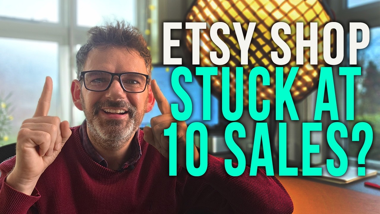 Etsy shop stuck at 10 sales? Use this to break through