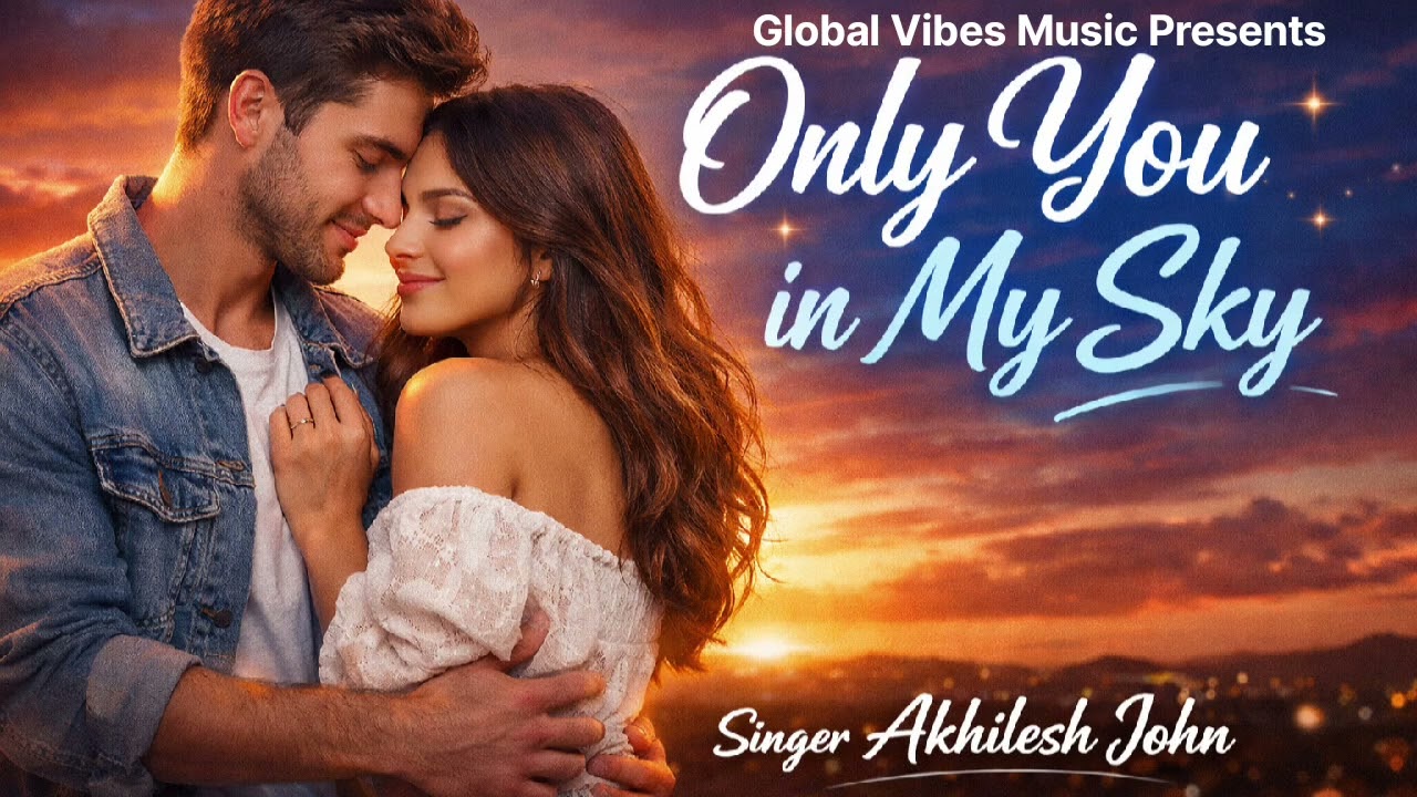 Only you in My Sky| ऑनली यू इन माई स्काई| Akhilesh john | Global Vibes Music|Hollywood Song 2026
