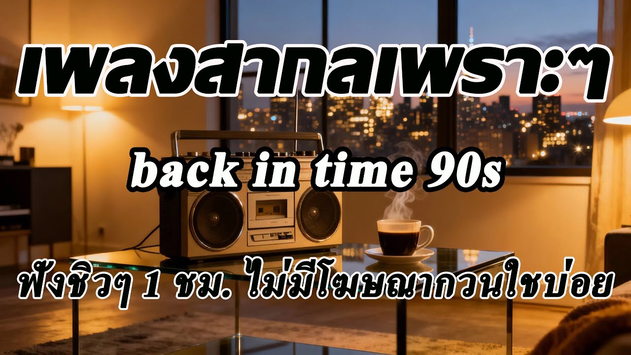Back In Time [ Volume 116] เพลงสากลเพราะๆ เพลงฟังสบายๆ ฟังทำงาน ฟังร้านกาแฟ ฟังเดินทาง โฆษณาไม่กวนใจ