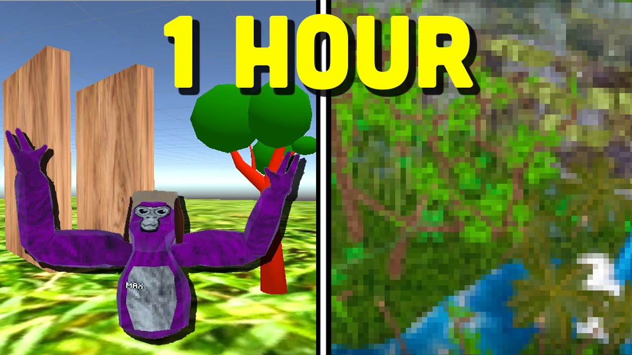 I REMADE Every Gorilla Tag Map in 1 HOUR!