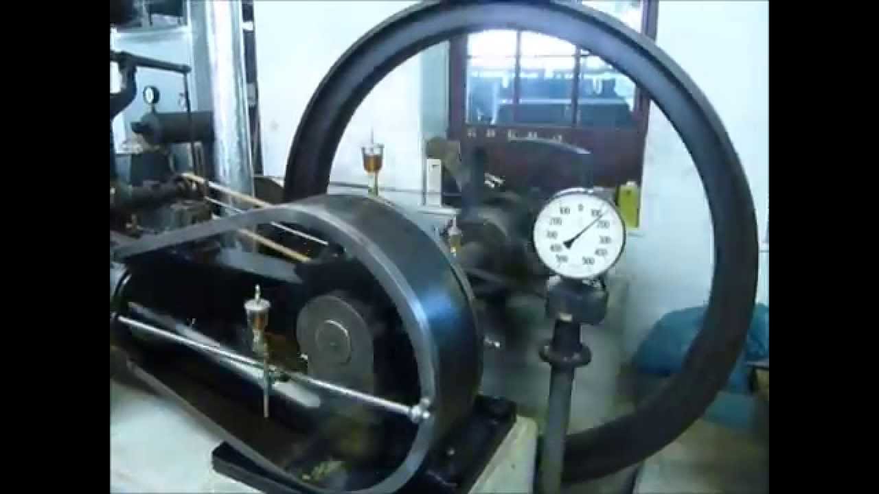 P1080581  Stationäre Dampfmaschine Borsig Berlin von 1912, 50PS