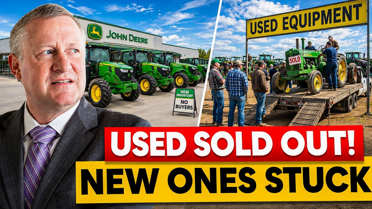 Nobody Wants John Deere's New Tractors (And the Used Ones Are Selling Out)