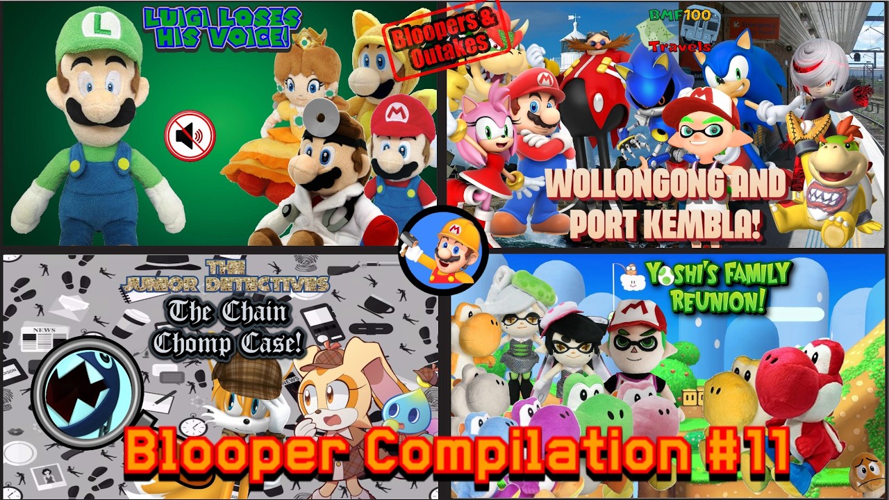 MBP Bloopers and Outakes: BMF100 Plush Episode Compilation #11