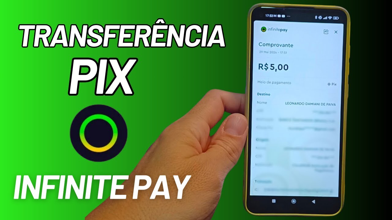 FAZER TRANSFERENCIA PIX NA INFINITE PAY | ATUALIZADO 2024!