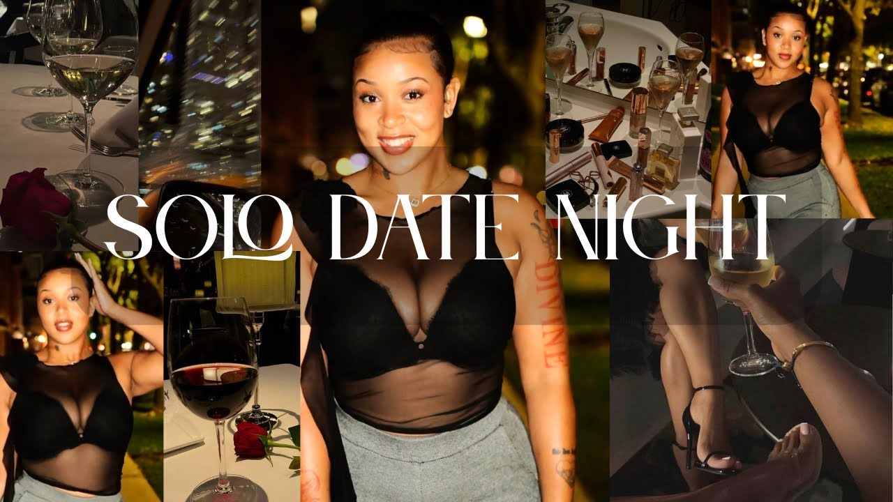 GRWM for a Solo Date in Houston🍷 | Mini Vlog + Romanticizing My Life