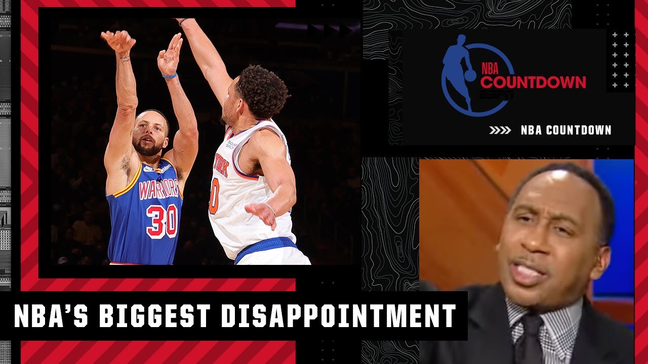 Stephen A. is APPALLED by his New York Knicks 😂 | NBA Countdown