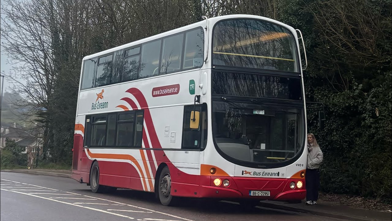 Bus Eireann VWD8 Volvo B9TL Wright Eclipse Gemini 1 Route 203 City Centre To Lehenaghmore 