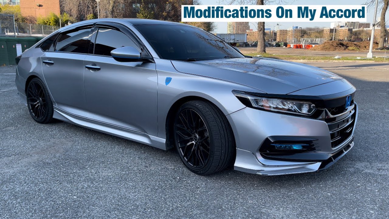 Спортивные модификации Honda Accord 2018-2022 на моем 1.5