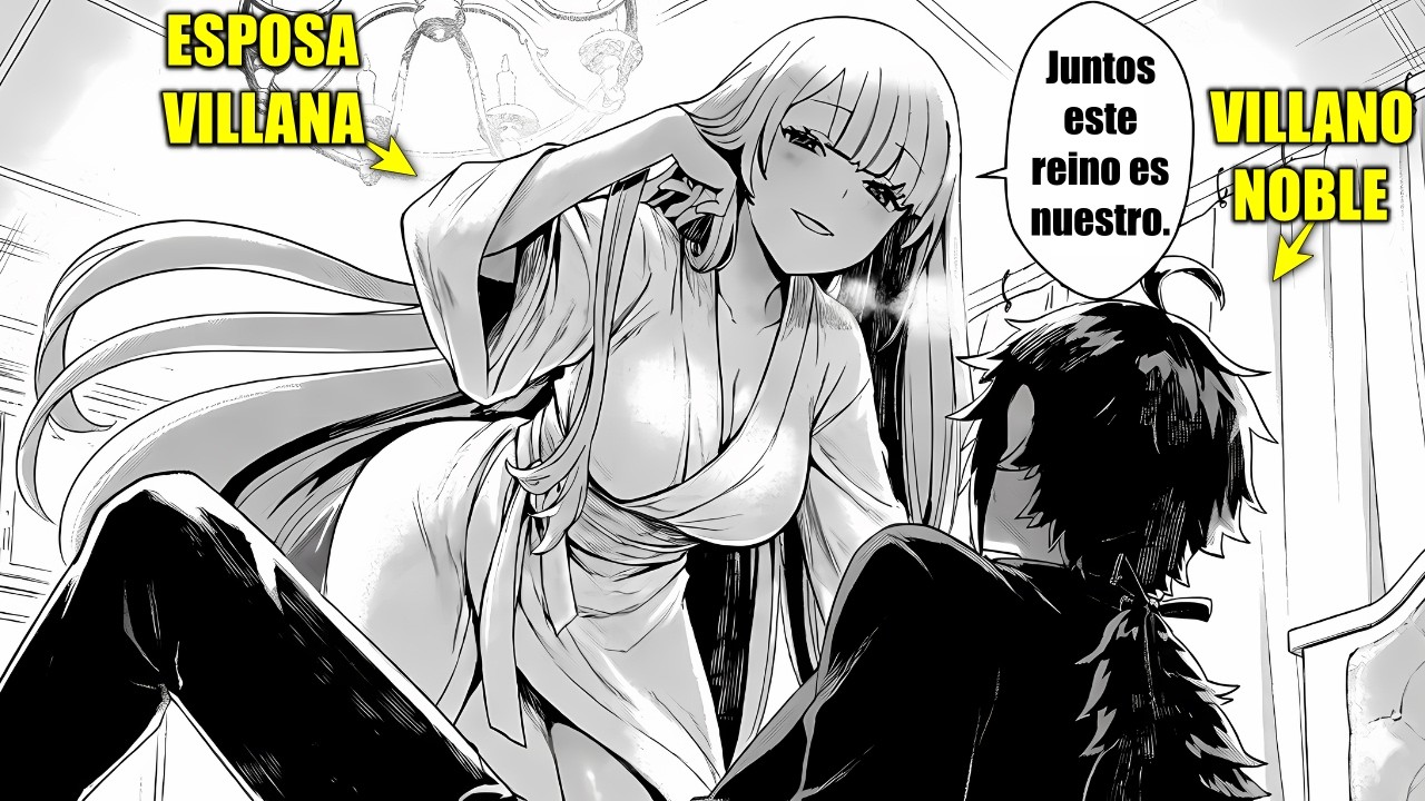 ÉL SE CONVIERTE en un NOBLE VILLANO en el ISEKAI, SE CASA con la VILLANA y AMBOS DOMINAN el REINO!
