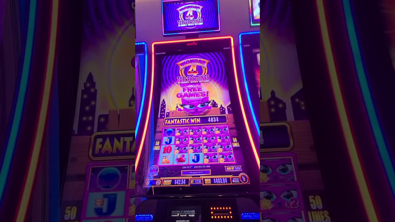 Wonder 4 Tall Fortunes Slot - Jackpot  Handpay!