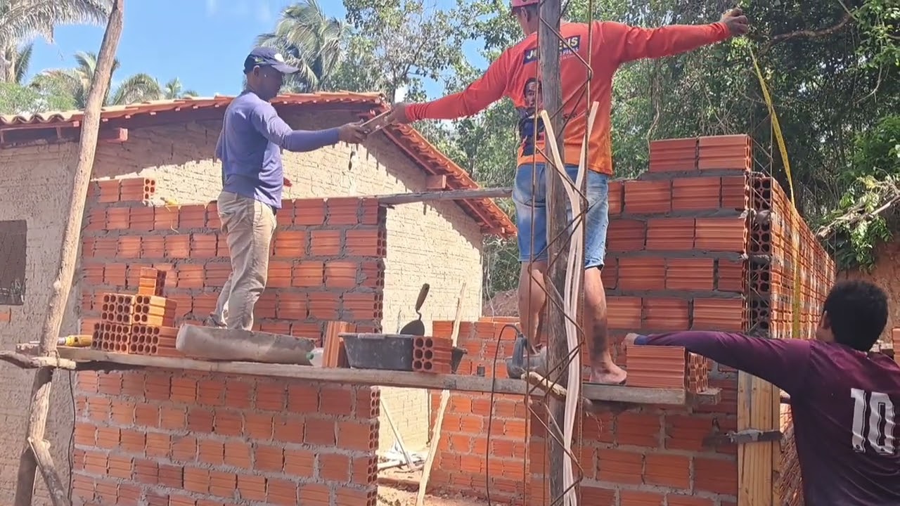 VEJA COMO ESTÁ FICANDO O TRABALHO NA CASA DO SEU CELINO E DONA FRANCISCA