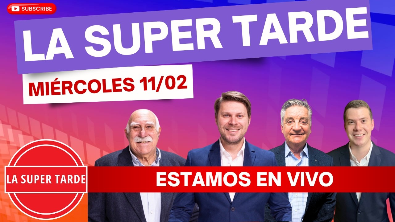 La Super Tarde - Miércoles 11 de Febrero - EN VIVO - Radio Universal