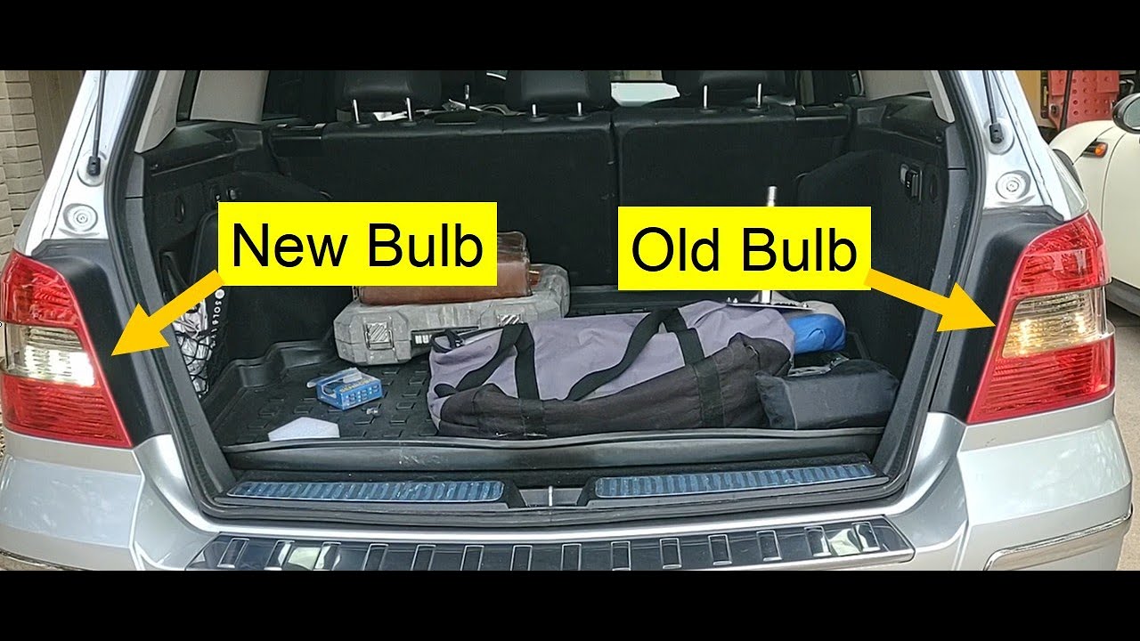 2011 Mercedes GLK 350 X204 Backup Light LED Upgrade - Quick, Cheap and Easy Swap for Better Rearview