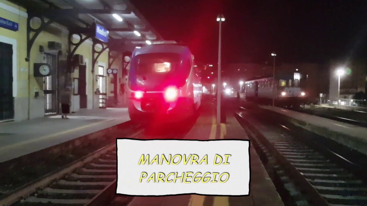 Stazione di Modica: Arrivi, partenze, manovre notturne