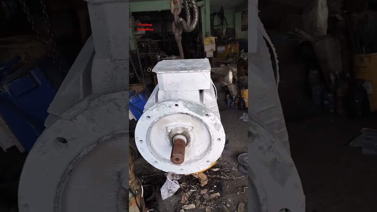 Electric Motor 40 HP 1470 RPM Siemens Make Unloading 