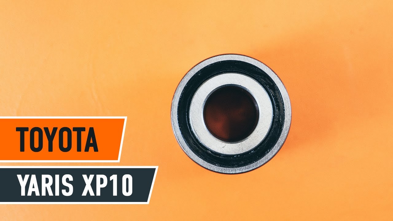 Como trocar rolamento da roda dianteiro TOYOTA YARIS XP10 TUTORIAL | AUTODOC