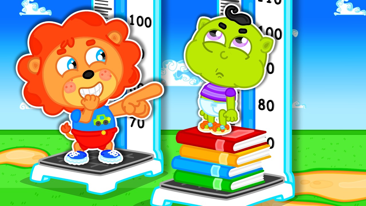 LeonCito | Quiero Ser Alto | Dibujos animados | Video Para Niños