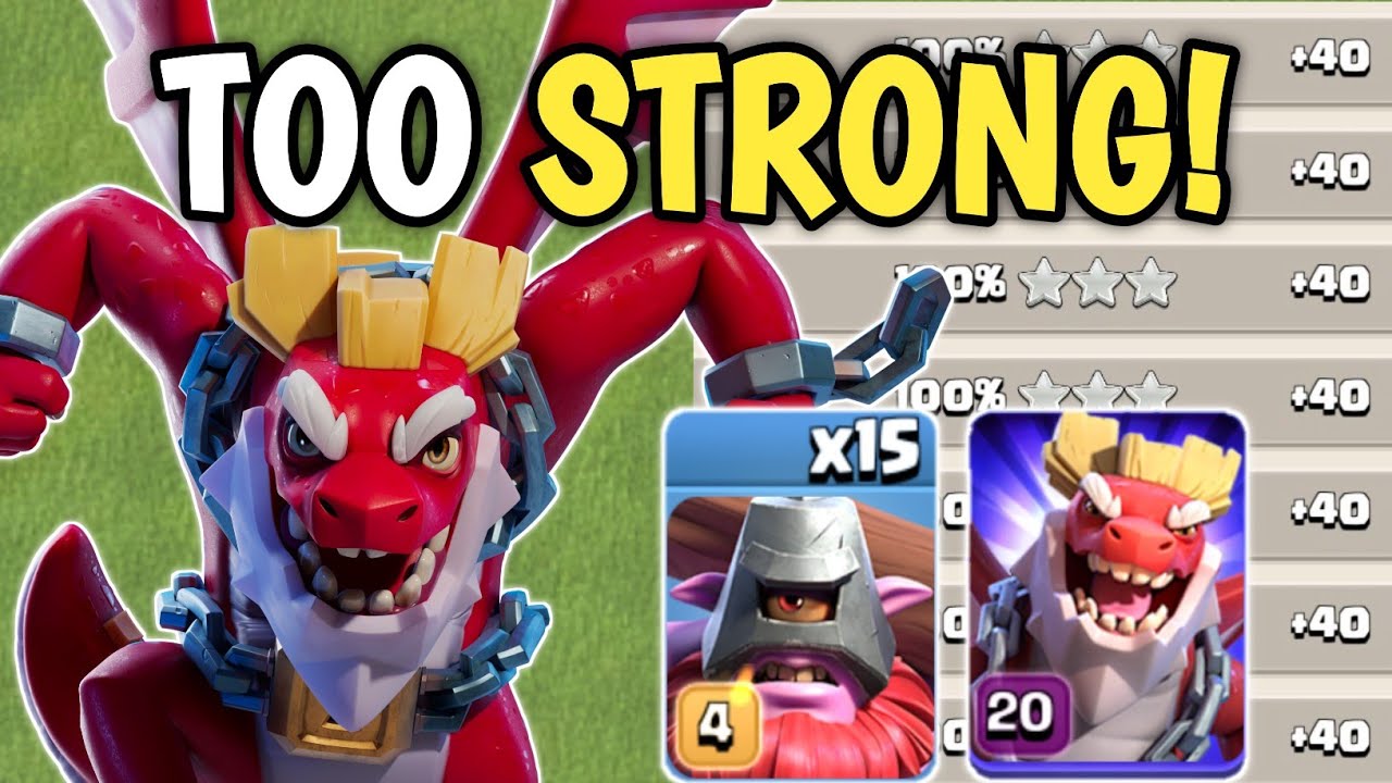 Ground Attacks Are INSANE With Dragon Duke (Clash of Clans)