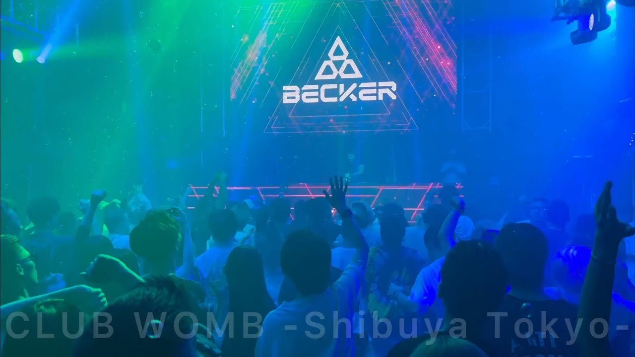 @CLUB WOMB SHIBUYA @R Lounge -ADVENTURE SUMMER EDITION -BECKER- psychedelic trance  TOKYO JAPAN