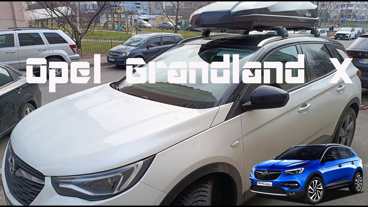 Montage Dachträger mit reling Opel Grandland X