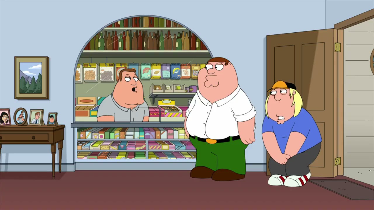 Family Guy - Bathroom's for customers only