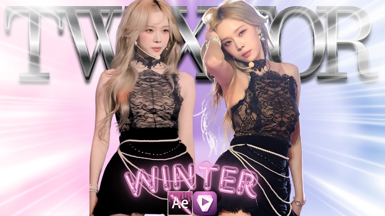 Winter Aespa - 4K 'Whiplash Fancam' 241117 Edit Clips (Slow Mo/Twixtor)