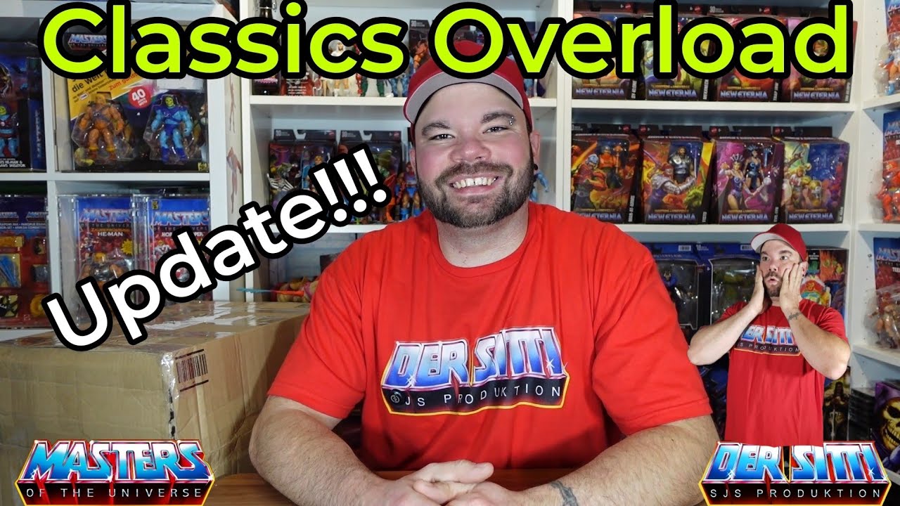 Explosion der Gefühle / Update meiner Masters of the Universe Classics Sammlung