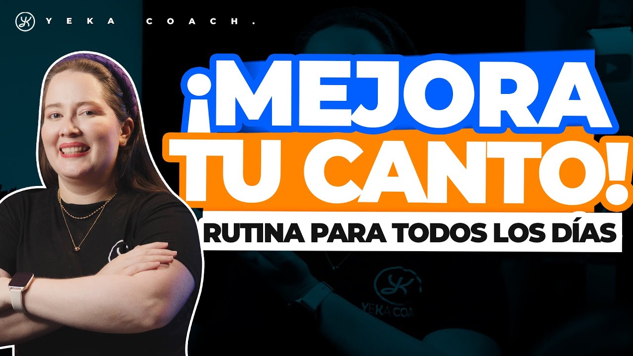 VOZ DE PECHO Y VOZ DE CABEZA MEJORADAS ✅ CON ESTA RUTINA VOCAL PARA TODOS LOS DÍAS | YEKA COACH