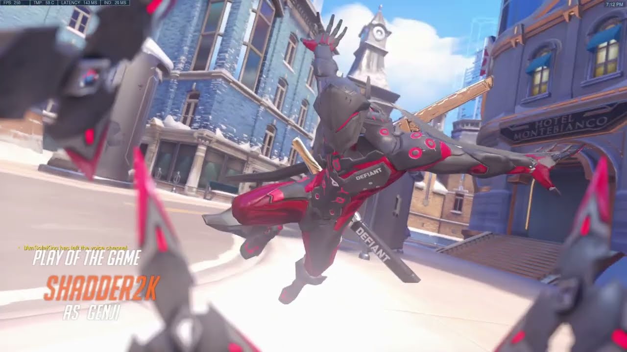 Overwatch 2 Genji God Shadder2k Decimating Whole Enemy Team -POTG-