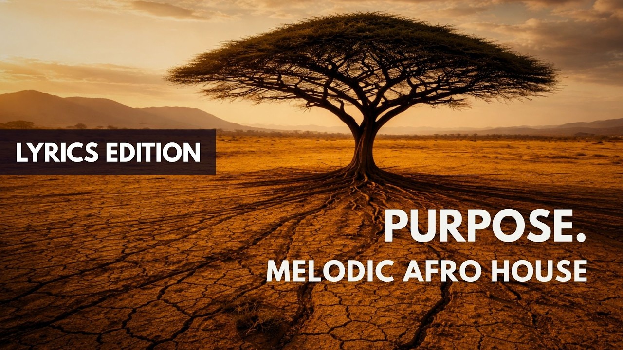 Purpose. Official Lyrics | Contemplative Afro House Journey - rObBaN