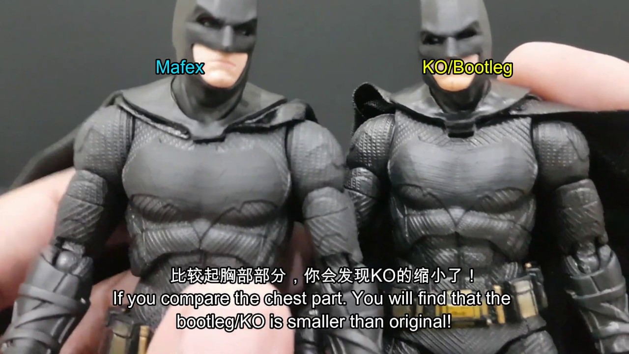 Bootleg/K.O Mafex Batman Justice League/KO Mafex 蝙蝠侠正义联盟测评