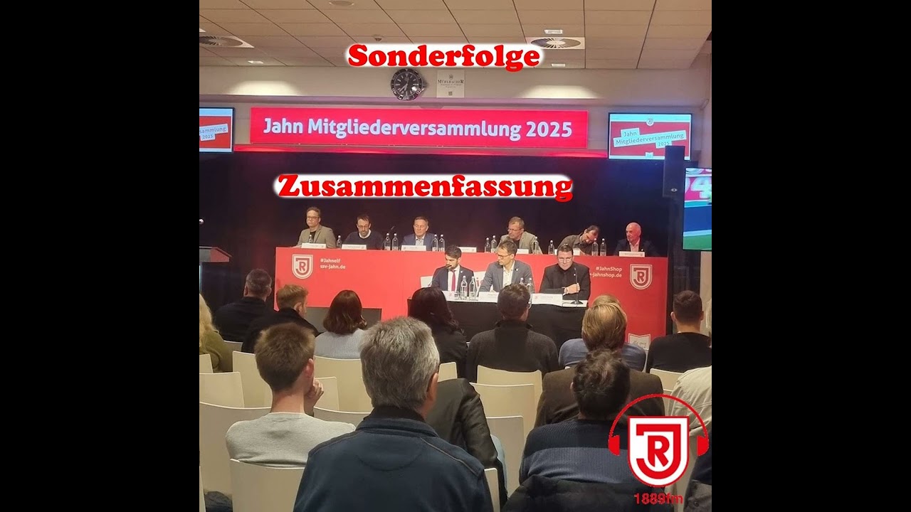 Sonderfolge: SSV Jahn Regensburg Mitgliederversammlung 2025